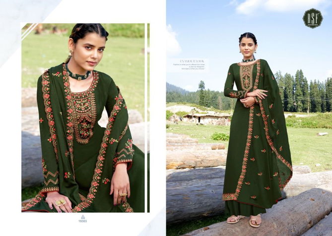 Rsf Neera 2 Heavy Festive Wear Designer Fancy Latest Chinon Silk Salwar Kameez Collection